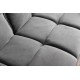 SOFA ROZKŁADANA BOUTIQUE 213 CM SZARY WELUR