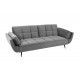 SOFA ROZKŁADANA BOUTIQUE 213 CM SZARY WELUR