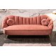 SOFA 3-OSOBOWA ARIELLE RÓŻOWA 220 CM