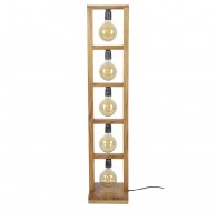 LAMPA PODŁOGOWA EMI 135 CM AKACJA