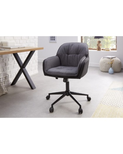 FOTEL BIUROWY LOUNGER ANTRACYT