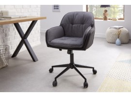 FOTEL BIUROWY LOUNGER ANTRACYT