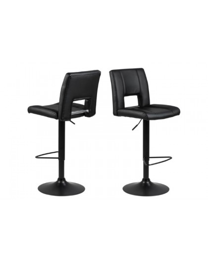 HOKER SYLVIA CZARNY EKOSKÓRA 62-83 CM