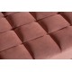 SOFA 3-OSOBOWA COSY VELVET BRUDNY RÓŻ 225 CM