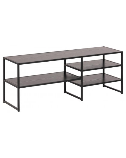 SZAFKA RTV SEAFORD 120X33 CM CZARNY JESION
