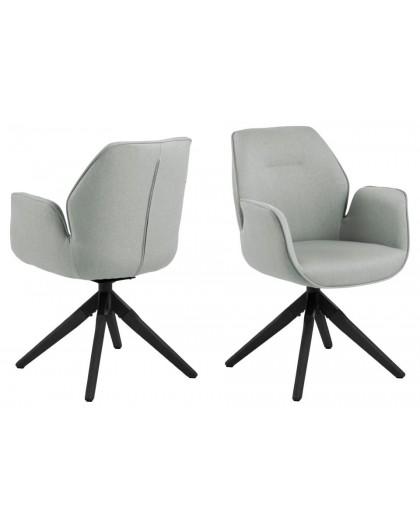 FOTEL OBROTOWY AURA JASNOSZARY II