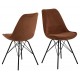 KRZESŁO ERIS SZTRUKS BRĄZOWY