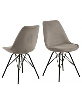 KRZESŁO ERIS SZTRUKS BEŻOWY