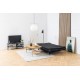SOFA ROZKŁADANA FAITH CZARNA 196 CM