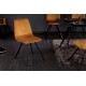 KRZESŁO AMSTERDAM RETRO MUSZTARDOWY WELUR - 4SZT.