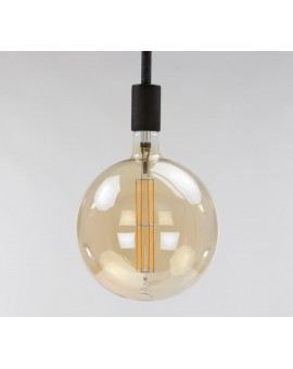 ŻARÓWKA DEKORACYJNA LED FILAMENT GLOBE AMBER 20 CM