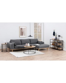 STOLIK KAWOWY SEAFORD 80 CM DZIKI DĄB