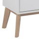 KOMODA CENTURY 180X45 CM BIAŁA