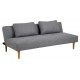 SOFA ROZKŁADANA LUCCA 180X86 CM SZARA