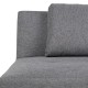 SOFA ROZKŁADANA LUCCA 180X86 CM SZARA