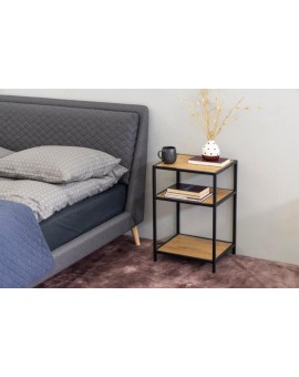 SZAFKA NOCNA SEAFORD 42X35 CM DZIKI DĄB I