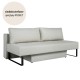 SOFA ROZKŁADANA SOMMER 200X100 CM DOSTĘPNE OD RĘKI TKANINA AVRA 02