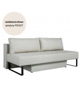 SOFA ROZKŁADANA SOMMER 230X100 CM TKANINA AVRA 17
