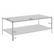 STOLIK KAWOWY SLIM LINE 120X60 CM CZARNY JESION