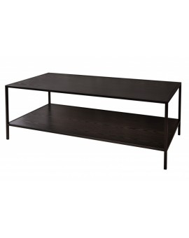 STOLIK KAWOWY SLIM LINE 120X60 CM CZARNY JESION
