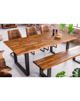 STÓŁ GENESIS 200X100 CM AKACJA BRĄZOWA