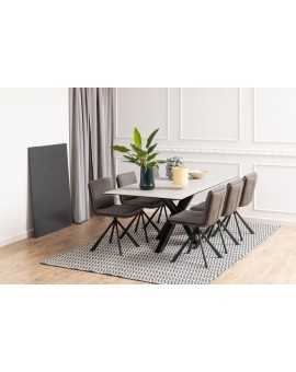 ST&Oacute;Ł HEAVEN 200X100 CM CERAMIKA JASNOSZARA