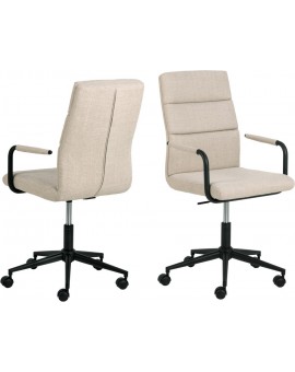 FOTEL OBROTOWY NOLAN BEŻOWE