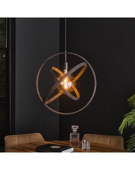 LAMPA WISZĄCA GALATA METALOWA GRAFITOWA