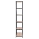 REGAŁ SEAFORD 77X35 CM DĄB BIELONY