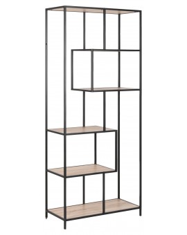 REGAŁ SEAFORD 77X35 CM DĄB BIELONY