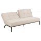 SOFA ROZKŁADANA PERUGIA 198X95 CM BEŻOWY