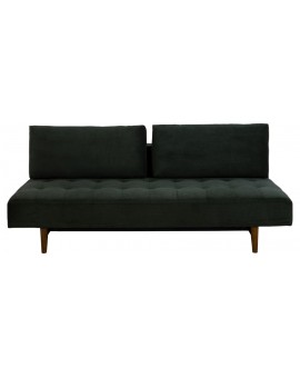 SOFA ROZKŁADANA BLAIN 200X105 CM CIEMNY ZIELONY