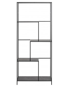 REGAŁ INFINITY 72X32 CM MARMUR CZARNY II