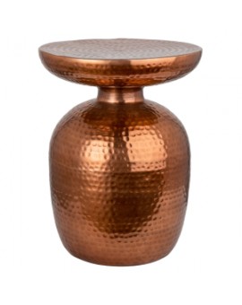 STOLIK KAWOWY ORIENT 36 CM MIEDZIANY