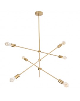 LAMPA WISZĄCA WARIACJA - ZŁOTA