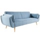 SOFA ROZKŁADANA DIVANI 220 CM JASNONIEBIESKA 