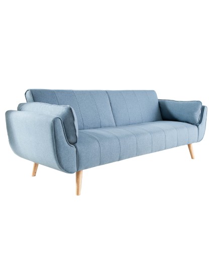 SOFA ROZKŁADANA DIVANI 220 CM JASNONIEBIESKA 