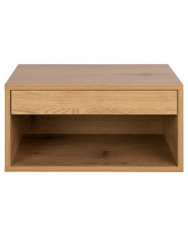 SZAFKA NOCNA ŚCIENNA CHOLET 50X35 CM DZIKI DĄB