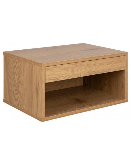 SZAFKA NOCNA ŚCIENNA CHOLET 50X35 CM DZIKI DĄB