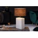 PODSTAWA LAMPY STOŁOWEJ NOBLE 35 CM BIAŁA 