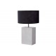 PODSTAWA LAMPY STOŁOWEJ NOBLE 35 CM BIAŁA 