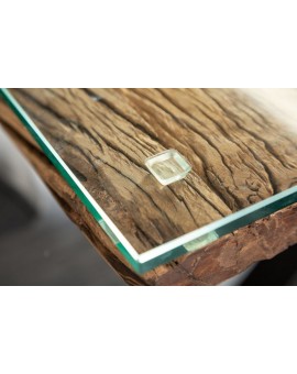 SZKLANY BLAT STOŁU BARRACUDA 220CM TEK