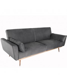 SOFA ROZKŁADANA BELLEZZA SZARA 208 CM