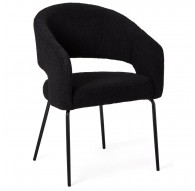 KRZESŁO NATALIE CZARNE