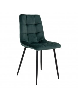 Middelfart krzesło ciemnozielone