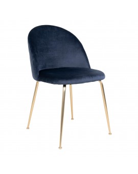 Geneve krzesło niebieskie