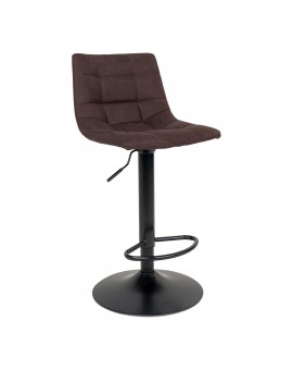 Middelfart krzesło barowe ciemnobrązowe