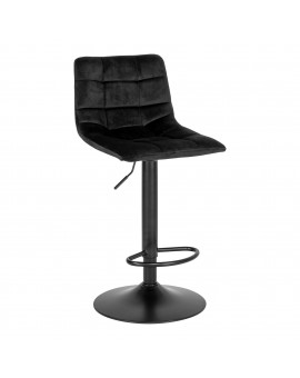Middelfart krzesło barowe czarne