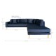 Lido Corner Sofa With Open End