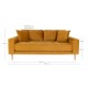 Lido 2,5 Seater Sofa